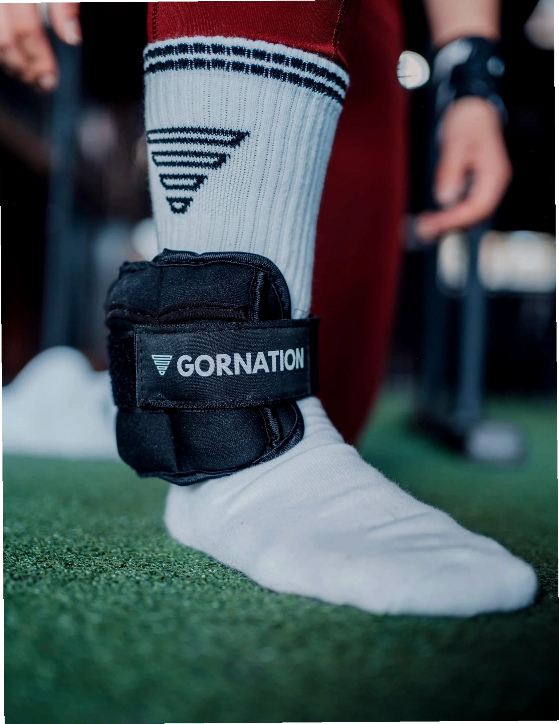 Ankle weights được thiết kế thoải mái, phù hợp cho các bài tập calisthenics
