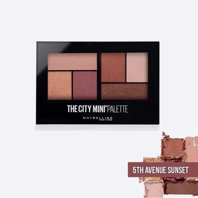 Bảng phấn mắt Maybelline The City Mini Palette 6 ô