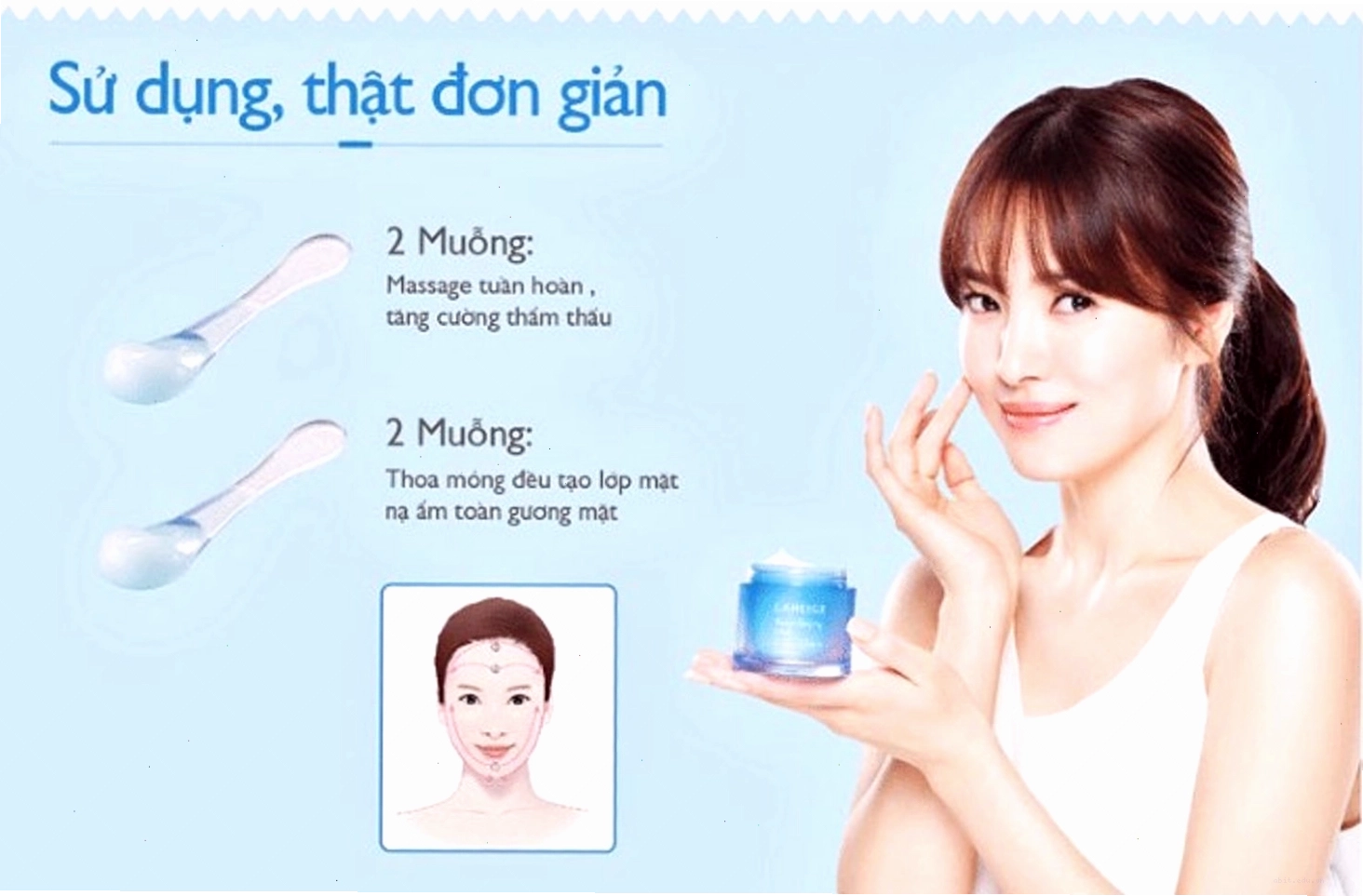 Bí quyết dùng mặt nạ ngủ Laneige hiệu quả