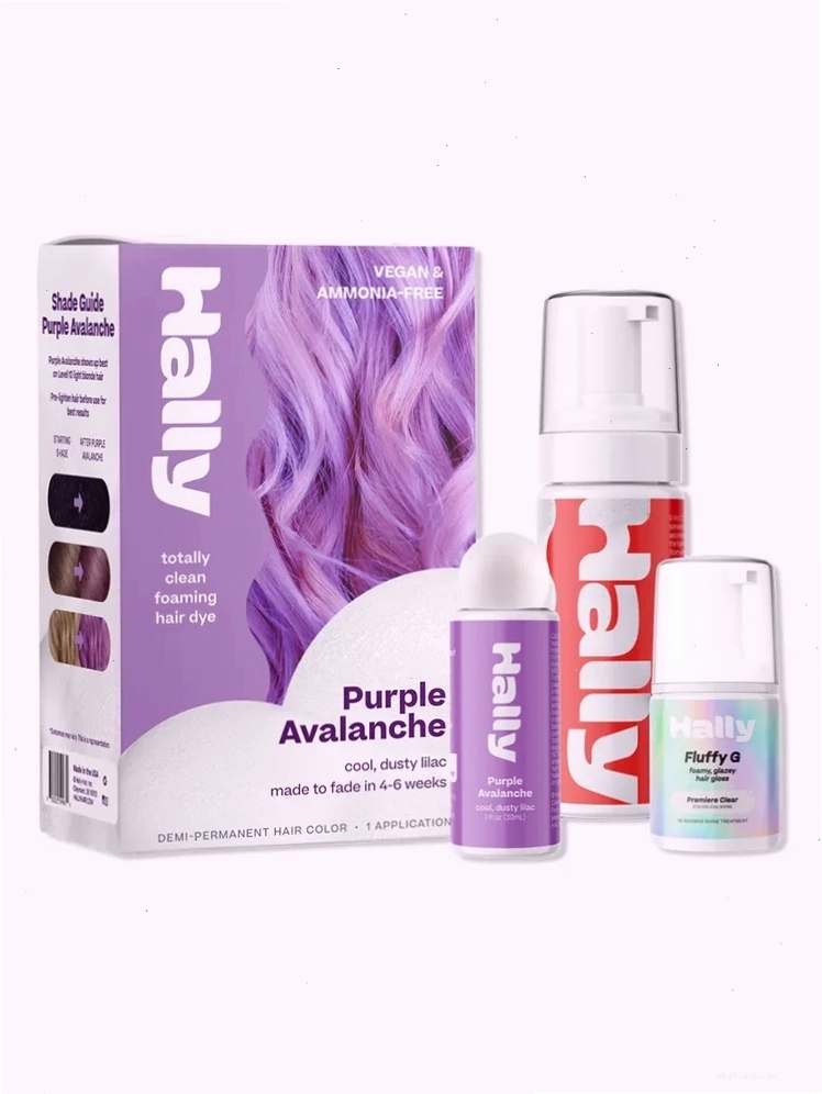 Bộ sản phẩm Hally Color Cloud Foaming Hair Color