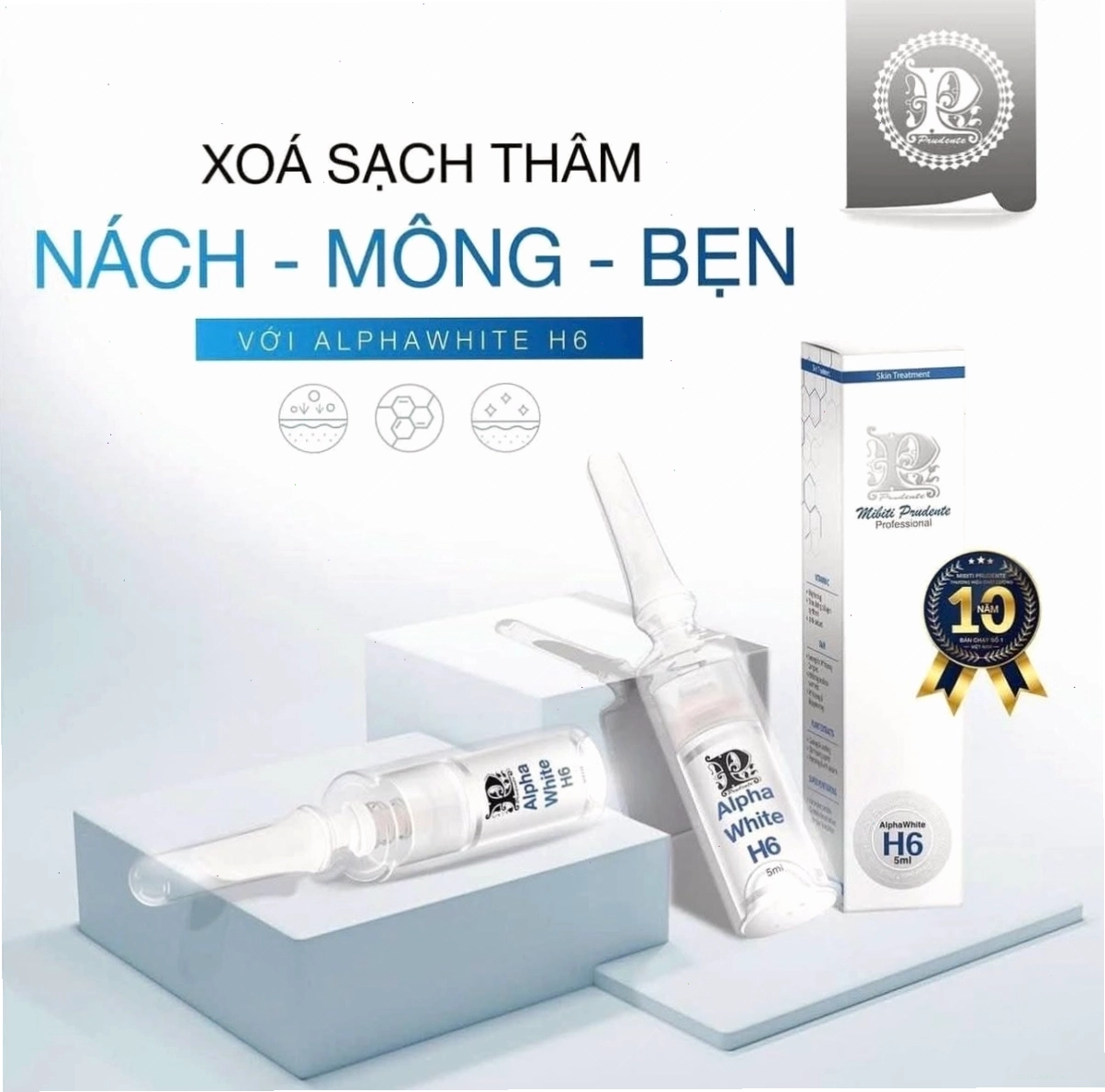 Cận cảnh chất kem Nuwhite H6