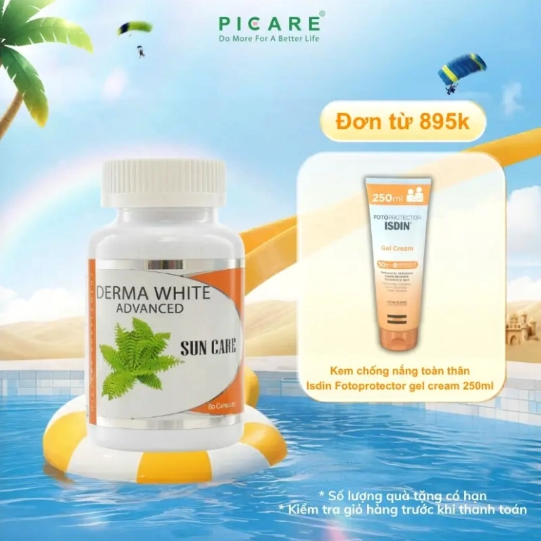 Derma White Advance Sun Care: Giải pháp chống nắng và chống oxy hóa tối ưu