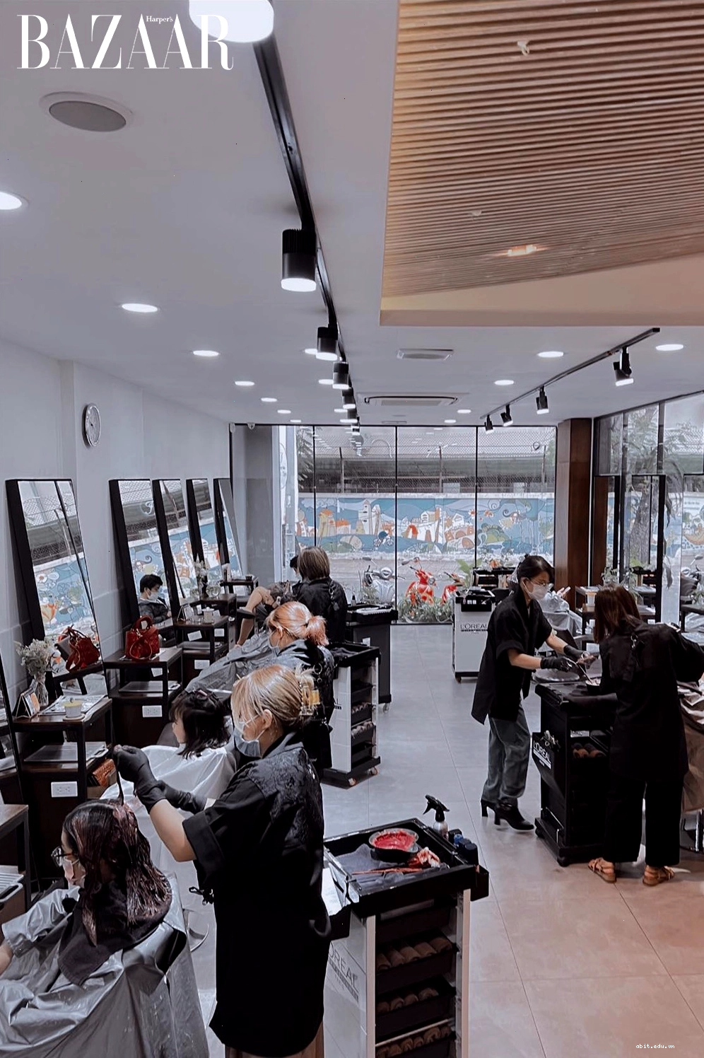 Dịch vụ chăm sóc tóc toàn diện tại Queen