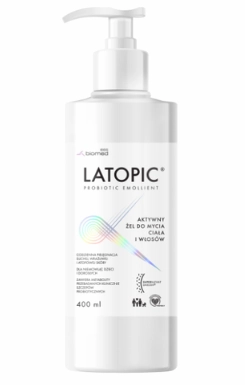 Gel tắm gội Latopic 400ml: Giải pháp cho da khô, nhạy cảm và dị ứng