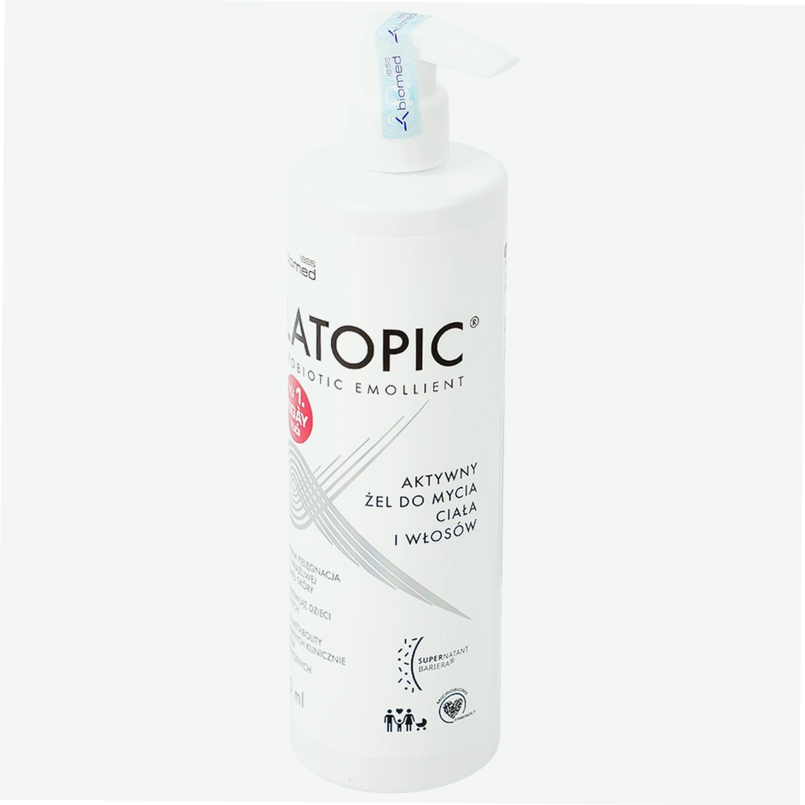 Hình ảnh bao bì sản phẩm Latopic Body and Hair Wash Gel 400ml
