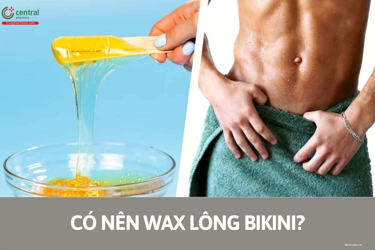 Hình ảnh minh họa vùng bikini sau khi wax lông