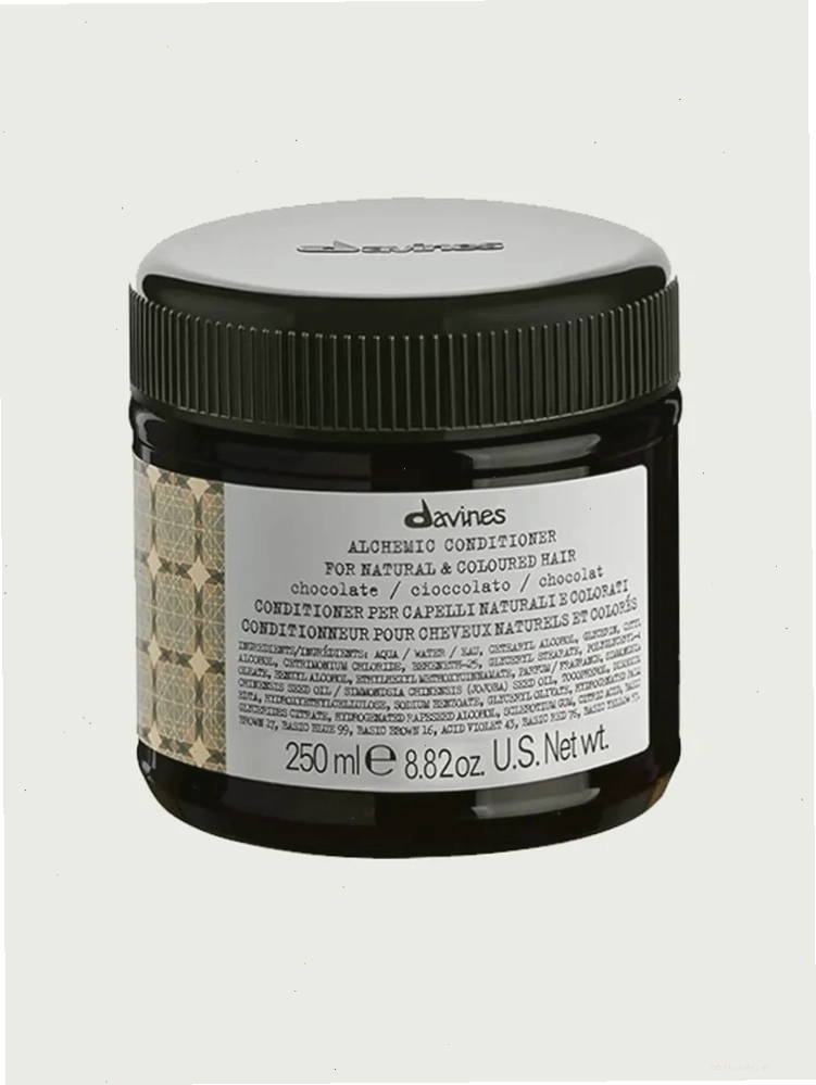 Hũ Davines Alchemic Conditioner màu đỏ