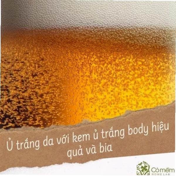 Kem body trắng nhanh kết hợp đồ bộ ủ kem