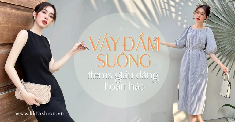Khám phá Top 15+ mẫu đầm suông mới nhất: Dễ mặc, tôn dáng 2026