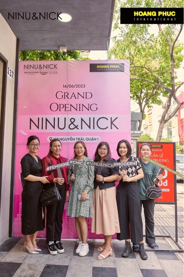 Không gian mua sắm tại cửa hàng Ninu&Nick