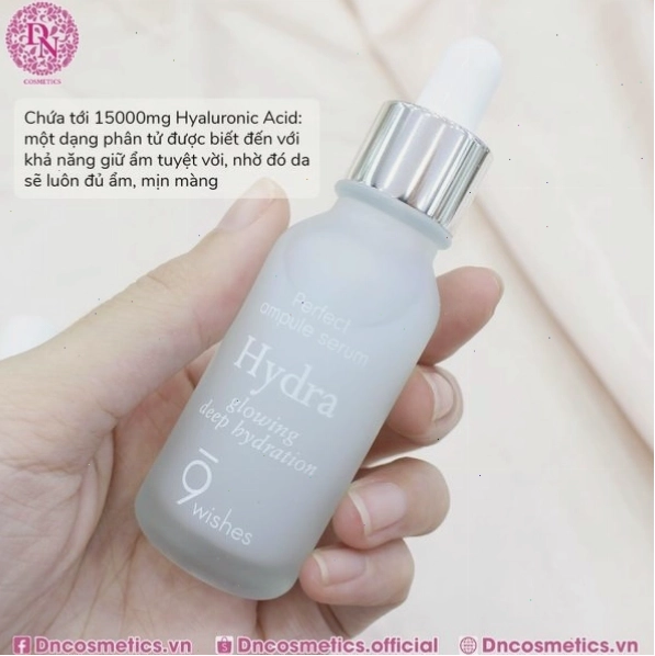Serum 9 Wishes Hydra Glowing làm sáng da