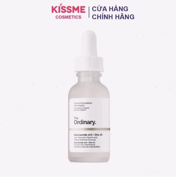 Serum The Ordinary Niacinamide 10% Zinc 1% chai thủy tinh