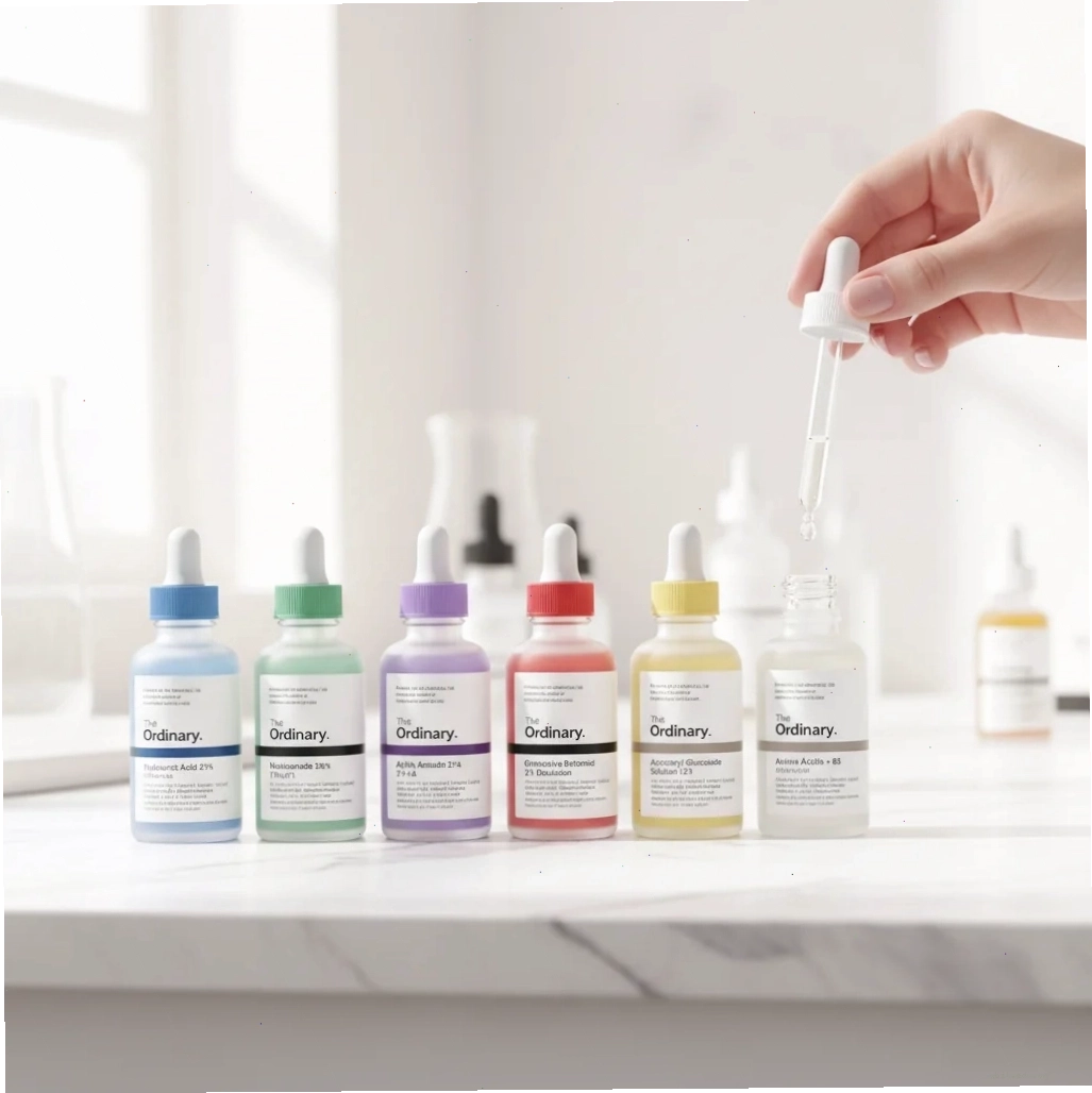 Serum The Ordinary Niacinamide 10% + Zinc 1% với thiết kế tối giản đặc trưng