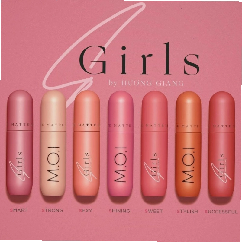 Son kem lì S Girls M.O.I với chất son mềm mịn