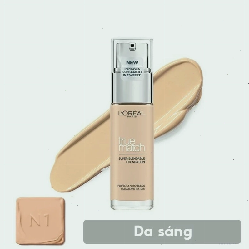Sử dụng cọ tán kem nền L