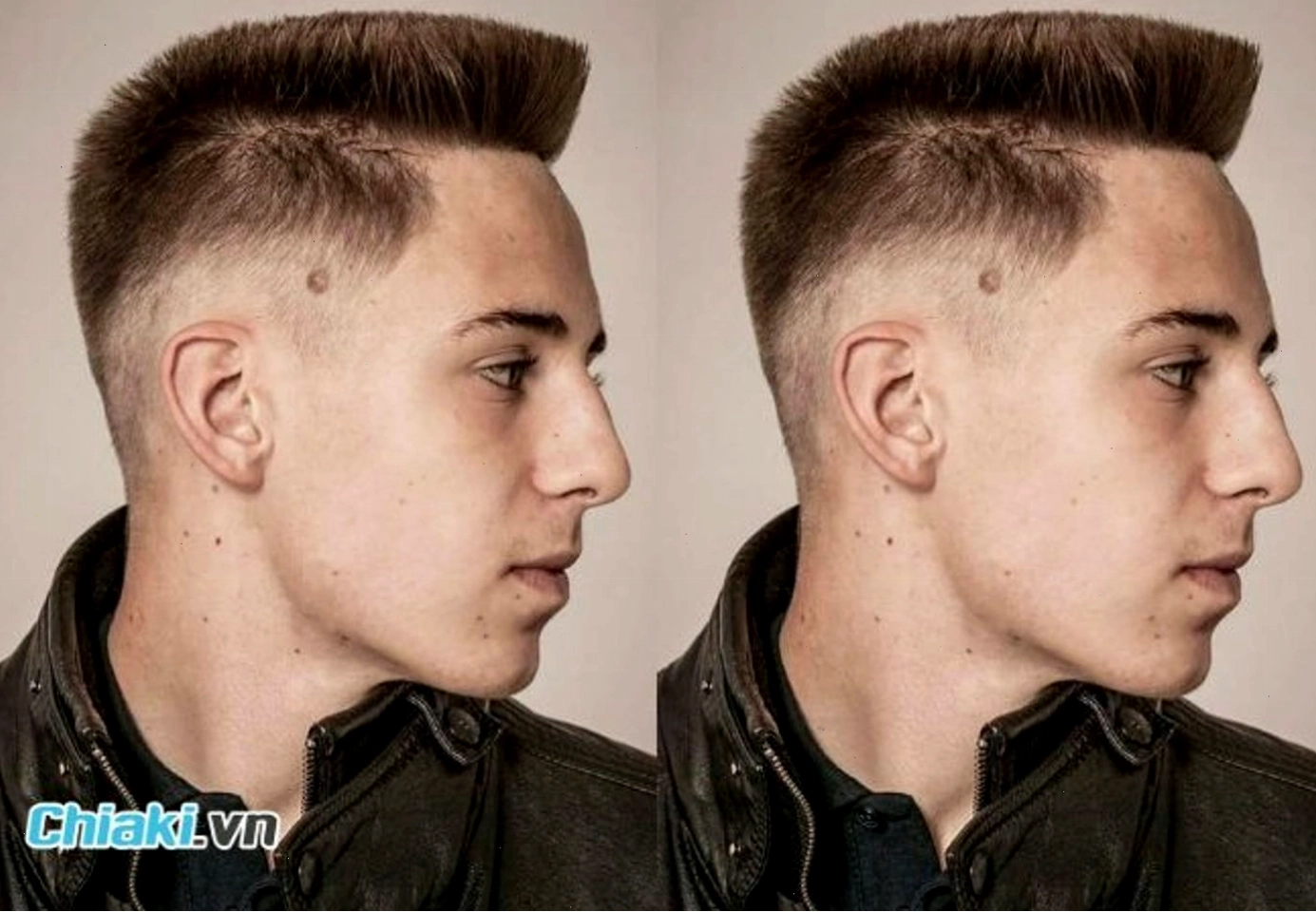 Tóc đầu đinh Undercut Flat Top tạo vẻ nam tính, mái phẳng và tóc hai bên gọn gàng.