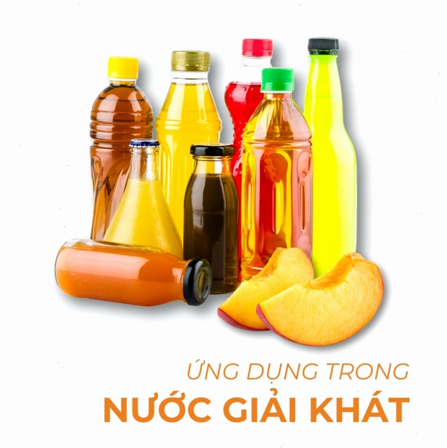 Ứng dụng hương đào trong đồ uống